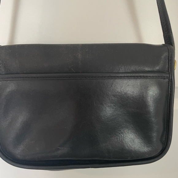 *Vintage* Coach City Crossbody Purse Made In New York Black Creed 372-3725 - Picture 13 of 16